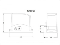 V-Kaputechnika - Turbo 120 tolókapu motor